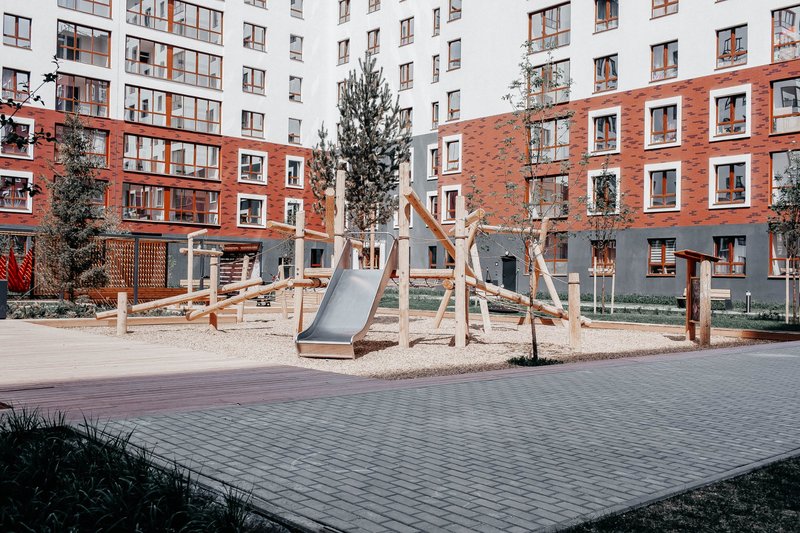 Детская площадка «Солнечный, Лучистая 11», Екатеринбург — проект ТАЙГА
