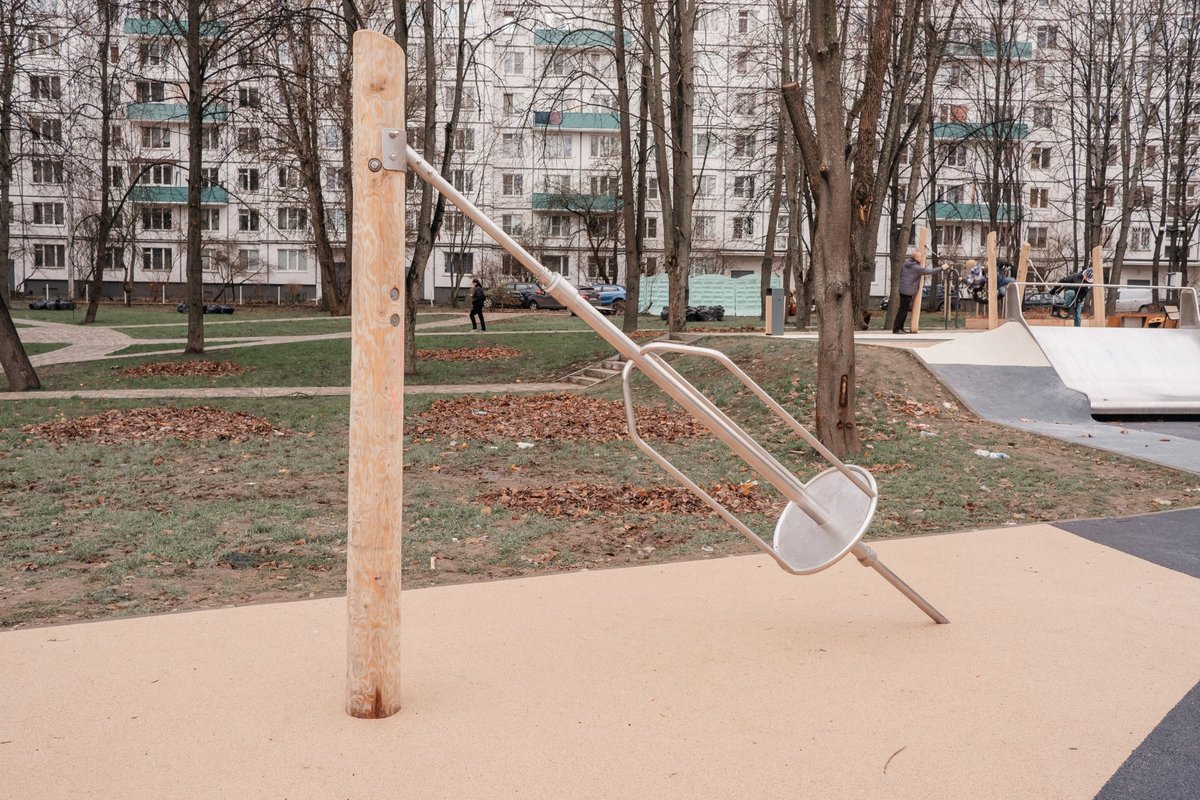 Детская площадка «Кондратьевский парк», Санкт-Петербург — проект ТАЙГА