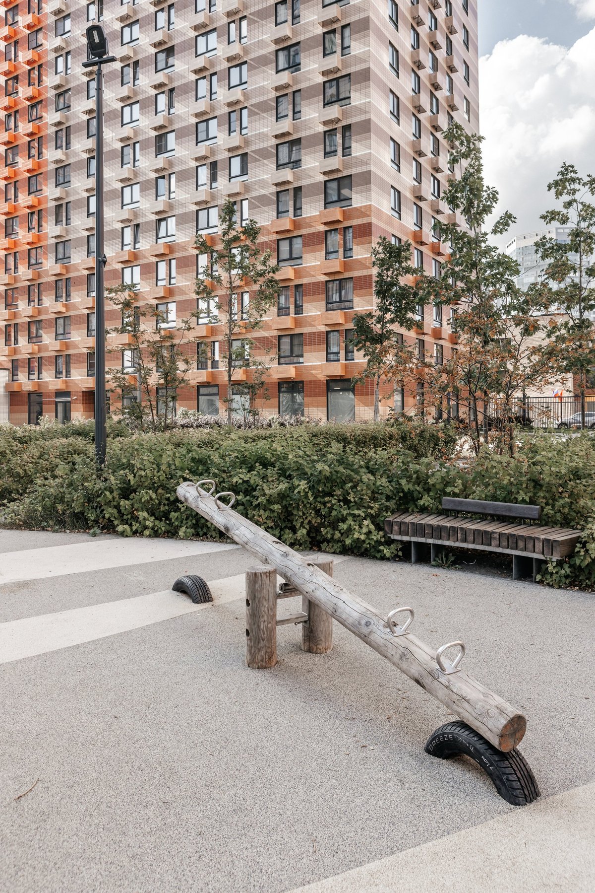 Детская площадка «Второй Нагатинский», Москва — проект ТАЙГА