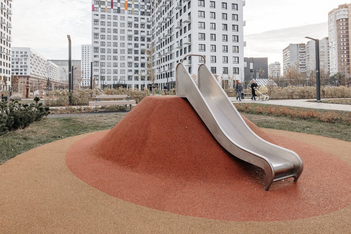 Детская площадка «ЖК Грин Парк», Москва — проект ТАЙГА