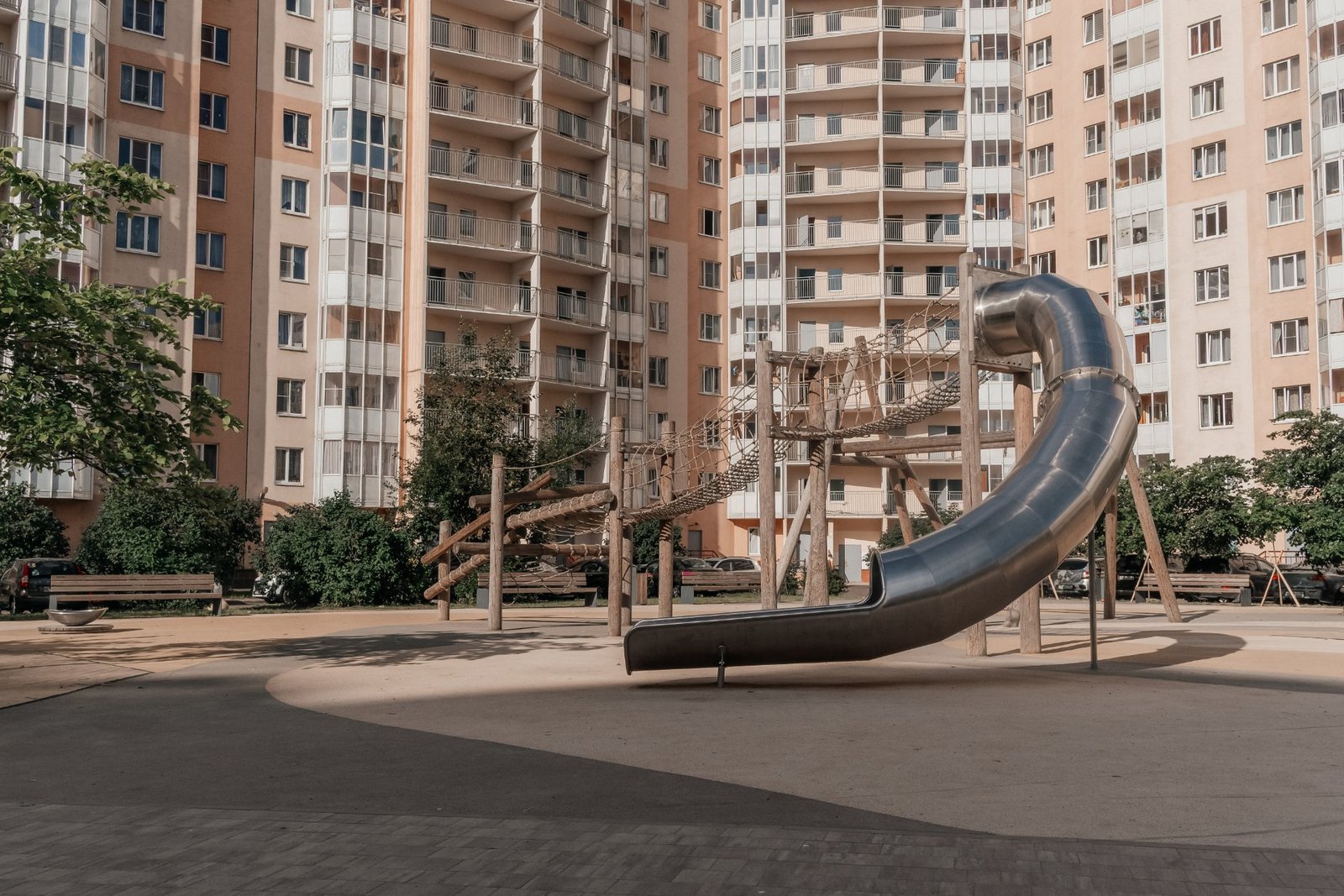 Детская площадка «Маршала Захарова», Санкт-Петербург — проект ТАЙГА