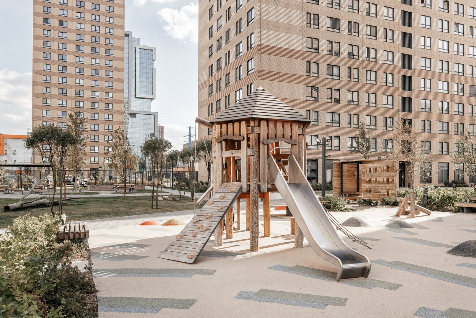 Детская площадка «ЖК Кронштадский», Москва — проект ТАЙГА