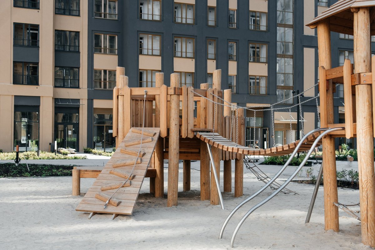 Детская площадка «Краснолесье», Екатеринбург — проект ТАЙГА