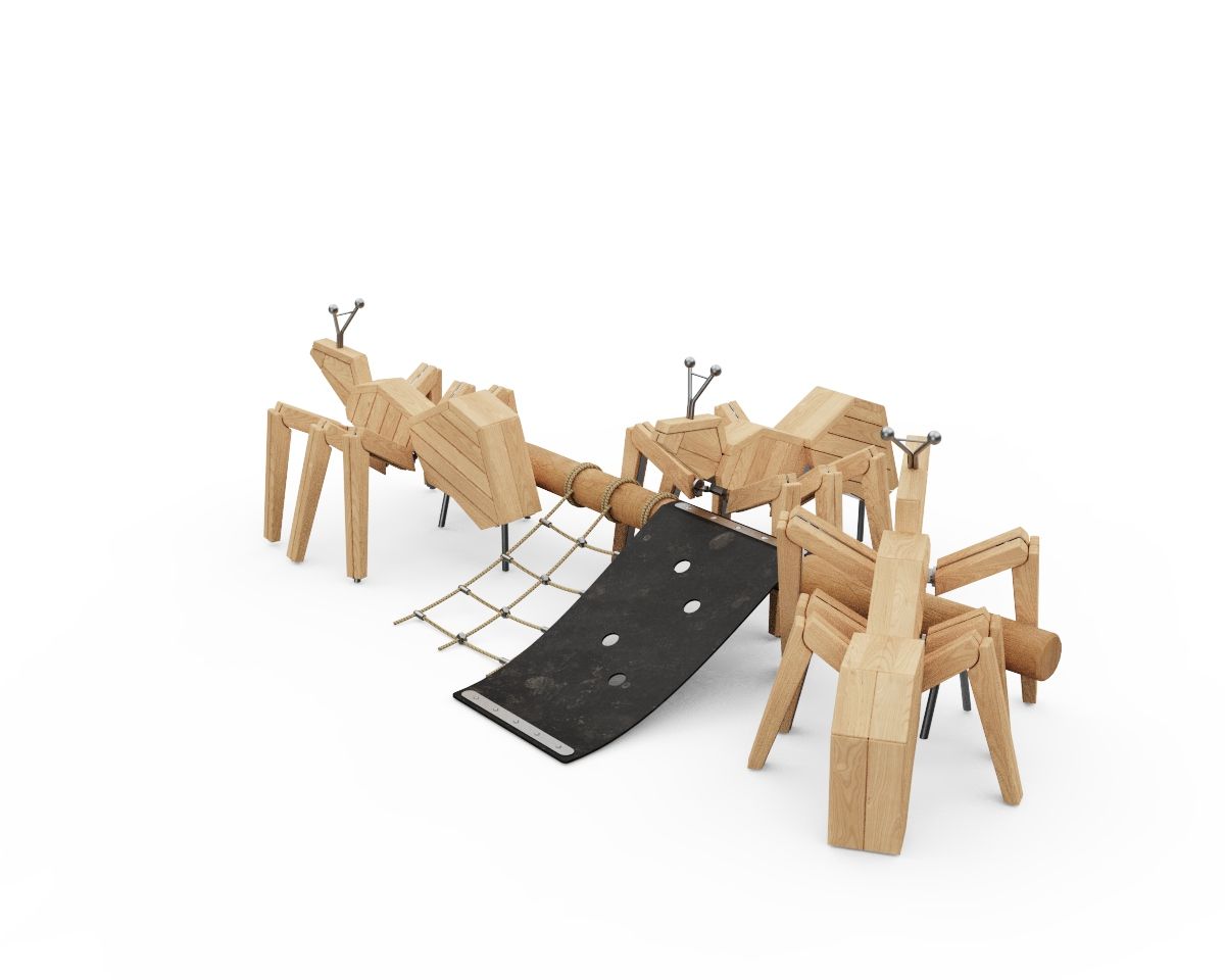 Игровой комплекс Лес ИК 0164Т-8 — 3D-обзор