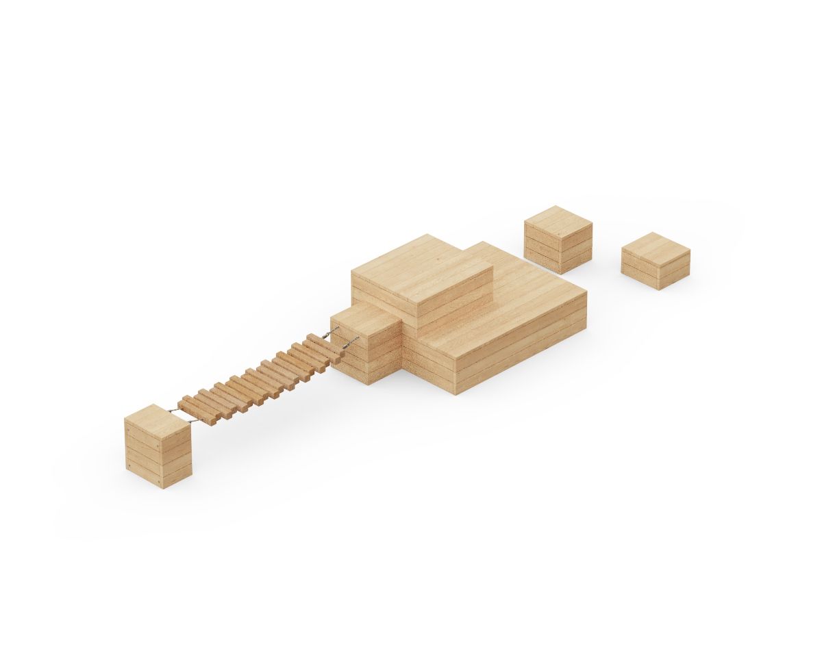 Игровой комплекс Кубики ИК 0405Т-6 — 3D-обзор