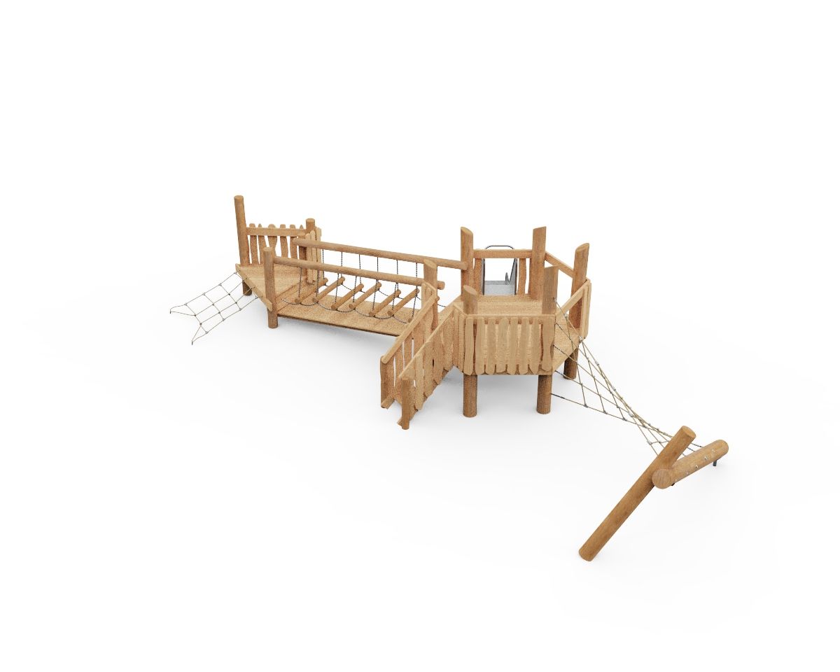 Игровой комплекс Тайга ИК 0135Т-8 — 3D-обзор