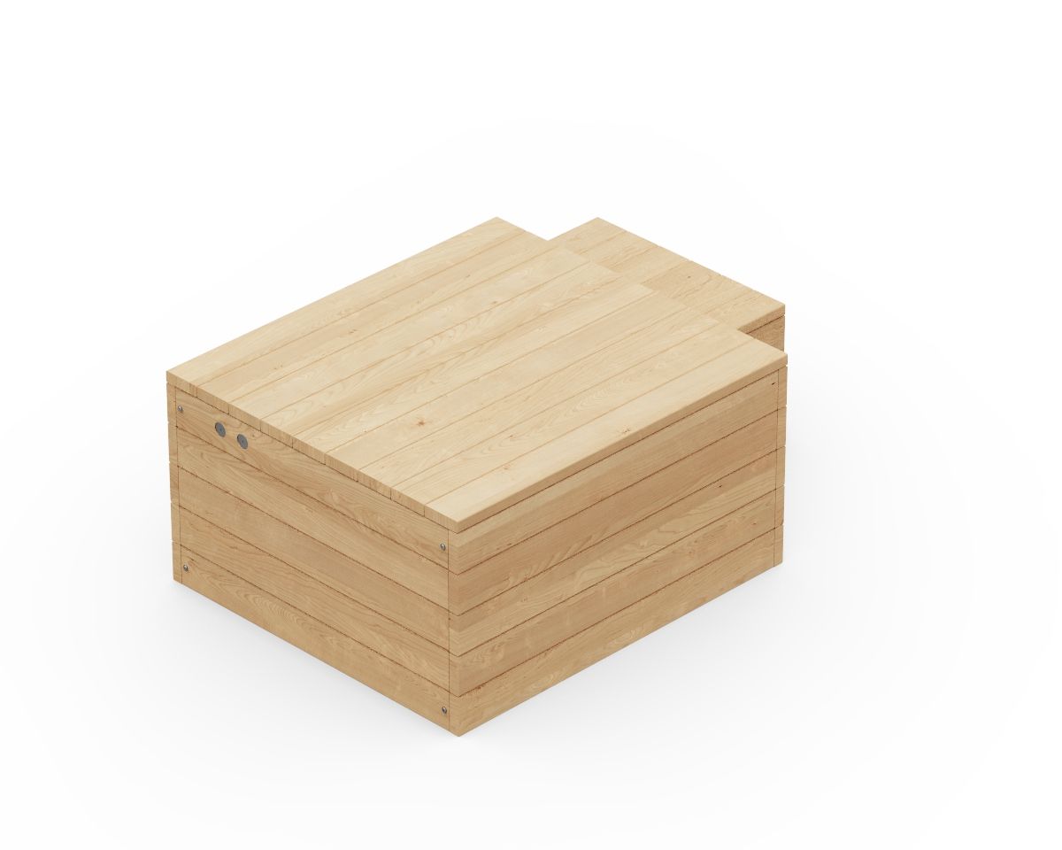 Игровой комплекс Кубики ИК 0408Т-1 — 3D-обзор