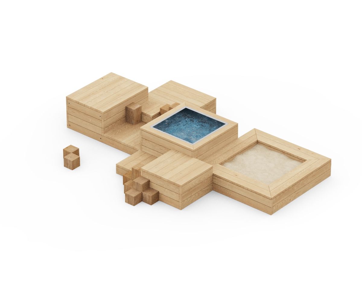 Игровой комплекс Кубики ИК 0402Т-5 — 3D-обзор