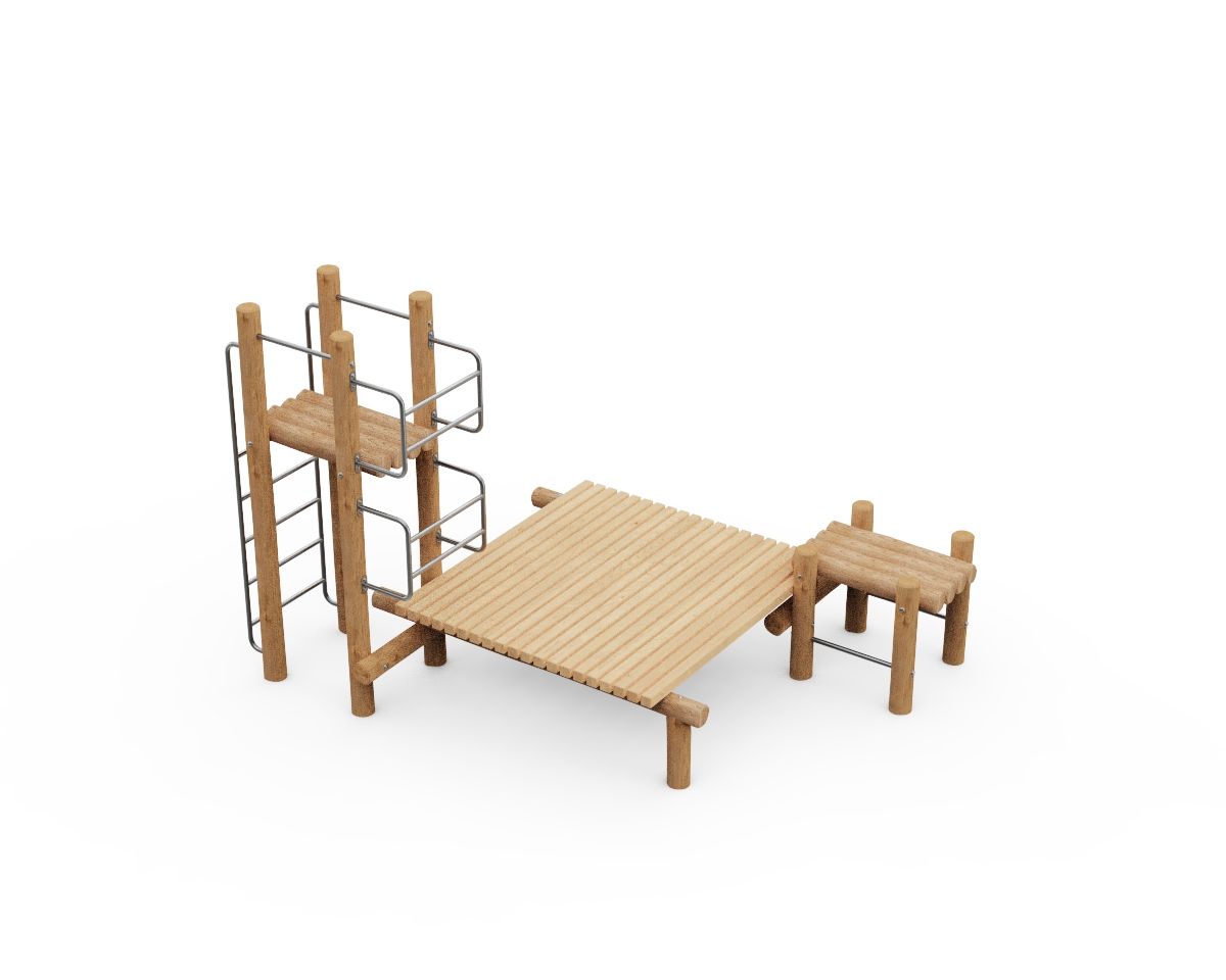 Игровой комплекс Тайга ИК 0210Т-4 — 3D-обзор