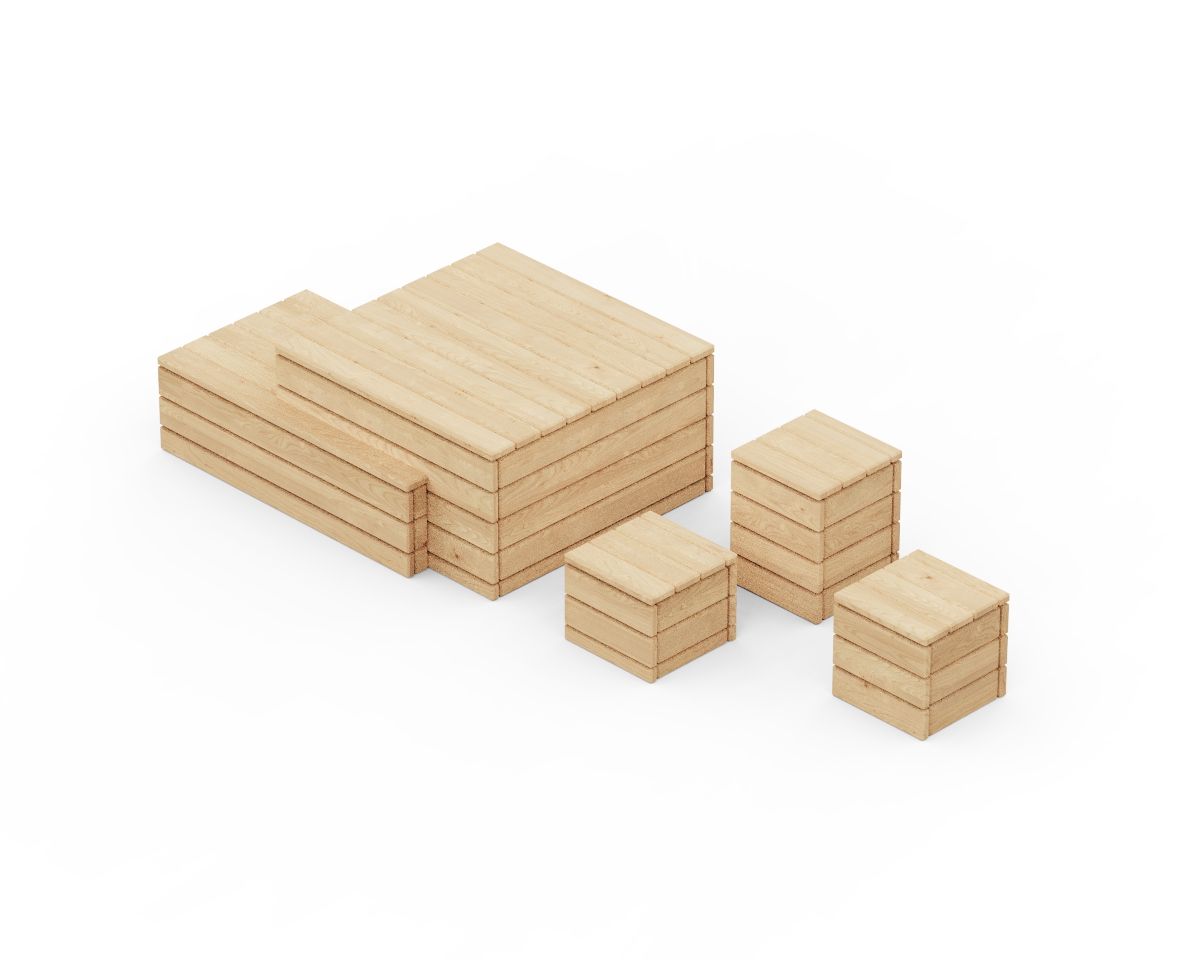 Игровой комплекс Кубики ИК 0408Т-7 — 3D-обзор