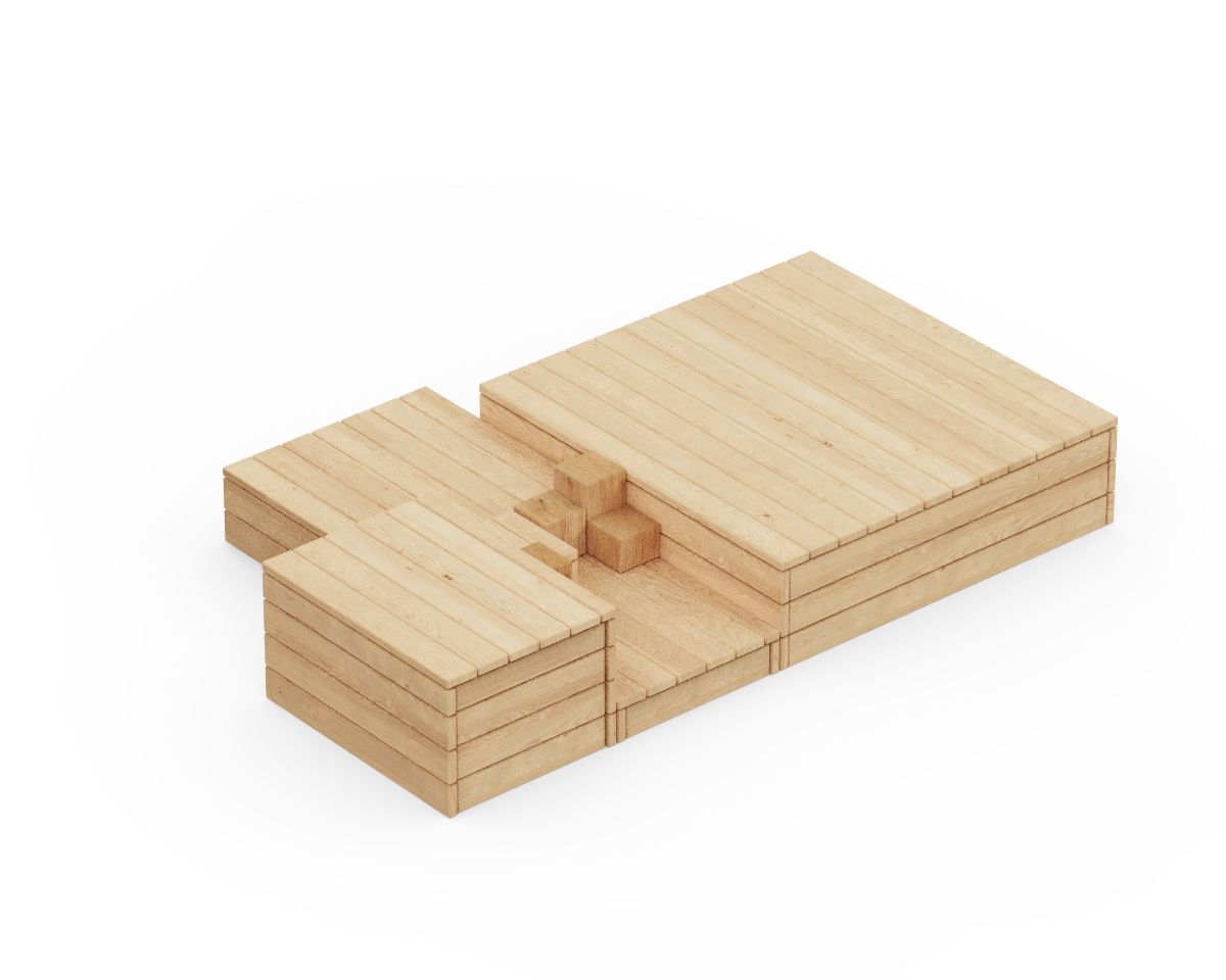 Игровой комплекс Кубики ИК 0403Т-2 — 3D-обзор