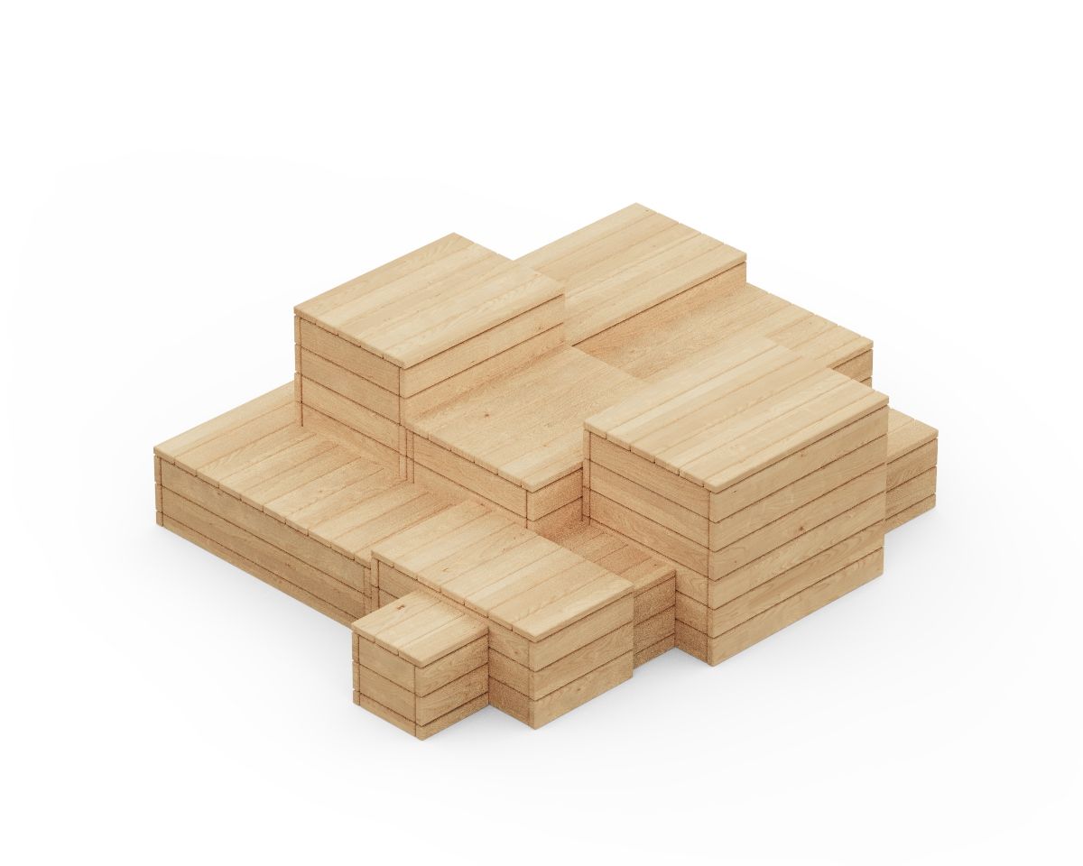Игровой комплекс Кубики ИК 0406Т-1 — 3D-обзор