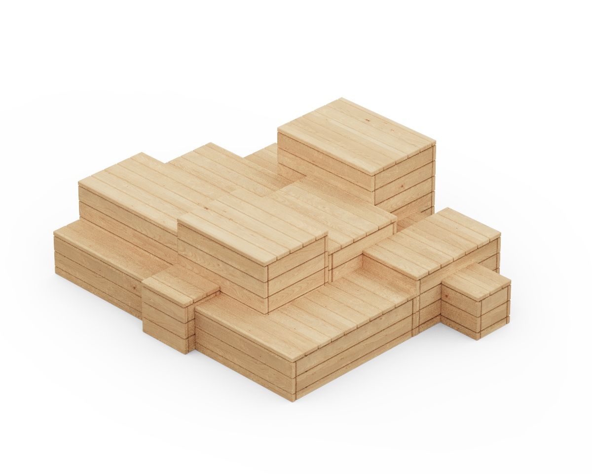 Игровой комплекс Кубики ИК 0408Т-9 — 3D-обзор